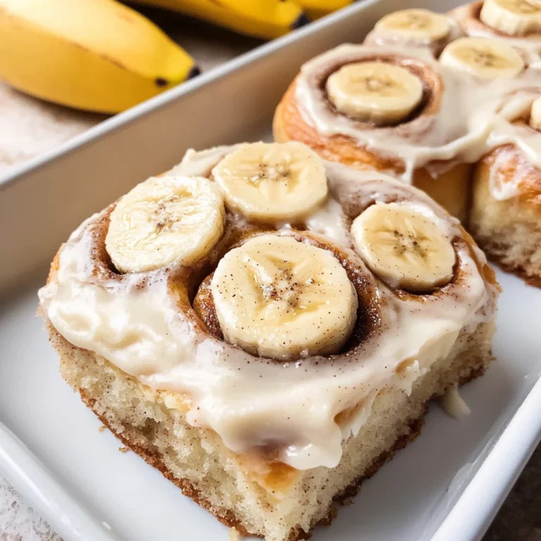 Banana Bread Cinnamon Rolls