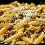 Beef and Garlic Butter Pasta recipe