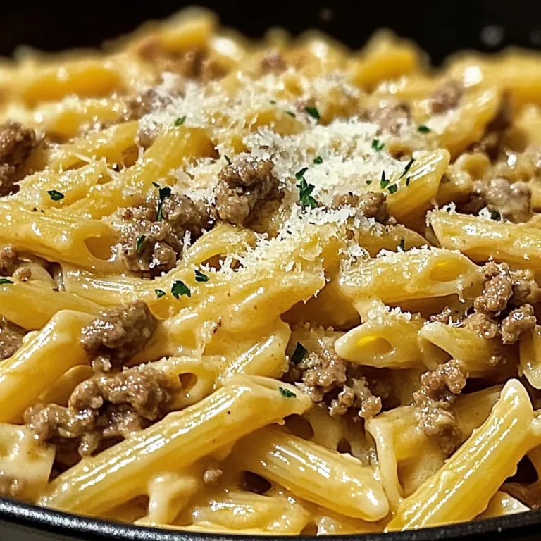 Beef and Garlic Butter Pasta recipe