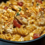 Cajun Cream Cheese Chicken Pasta Bake Recipe