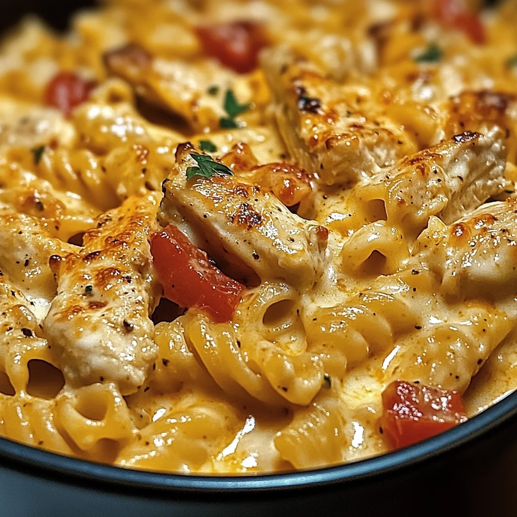 Cajun Cream Cheese Chicken Pasta Bake Recipe