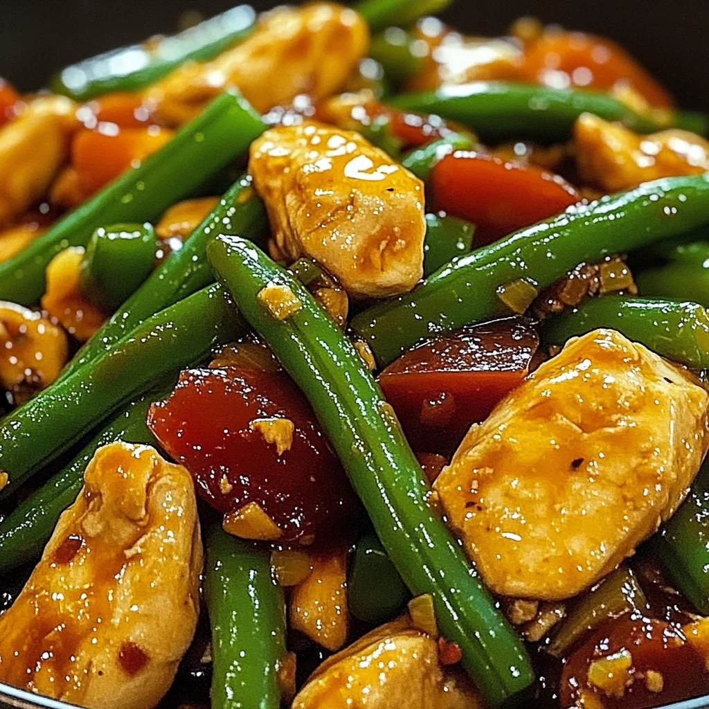 Chicken and Green Bean Stir-Fry: Quick and Delicious Dinner!