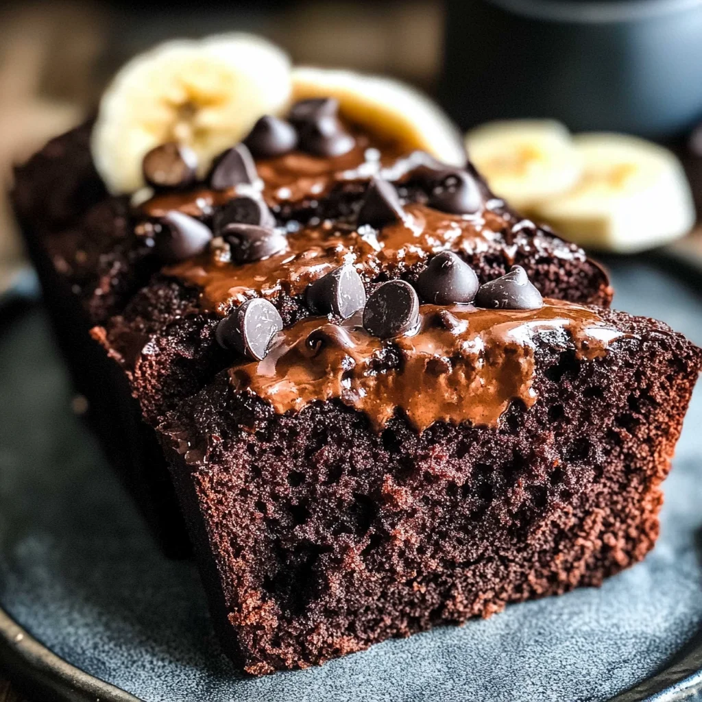 Chocolate Espresso Banana Bread