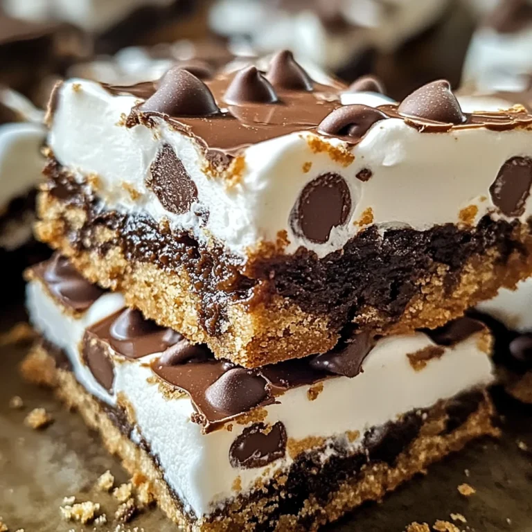 Chocolate Marshmallow Cookie Bars