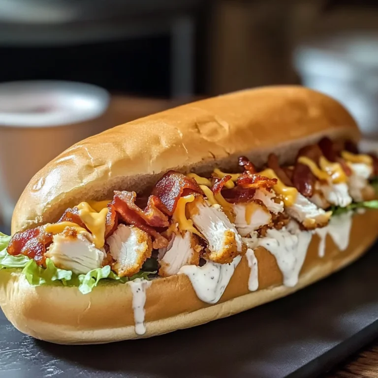 Chopped Chicken Bacon Ranch Sub: An Amazing Ultimate Recipe