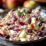 Cranberry Apple Coleslaw: A Delicious & Healthy Recipe