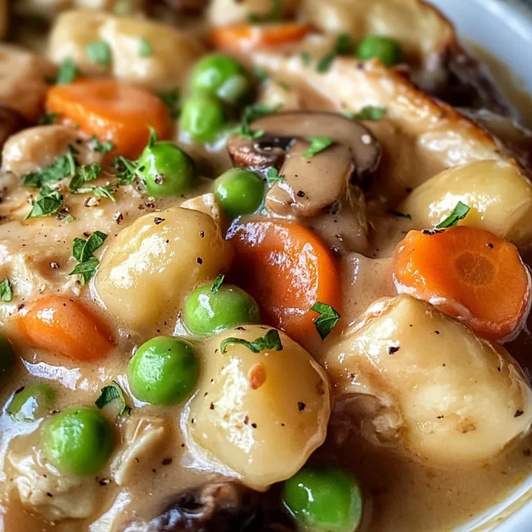 Creamy Chicken and Gnocchi Pot Pie Recipe