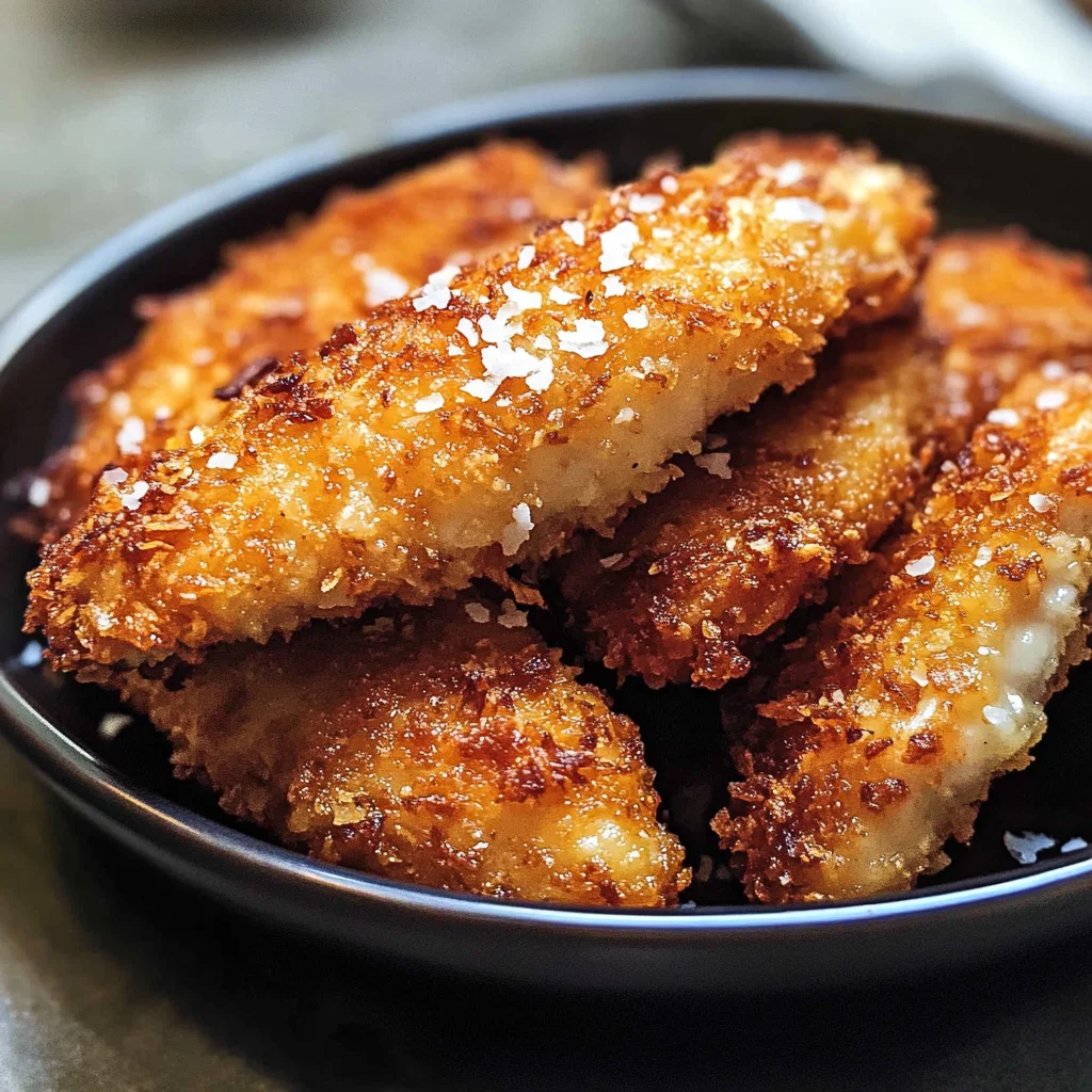 Crispy Coconut Chicken Tenders