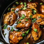 Crockpot Bourbon Chicken