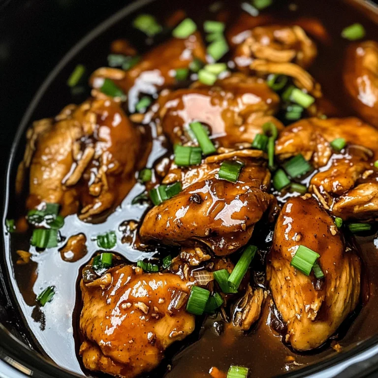 Crockpot Bourbon Chicken