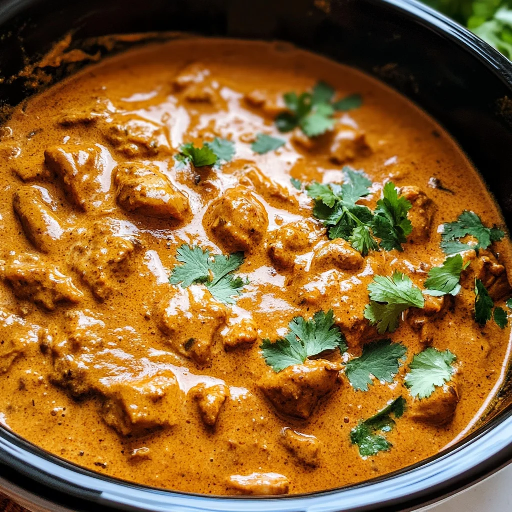 Crockpot Butter Chicken