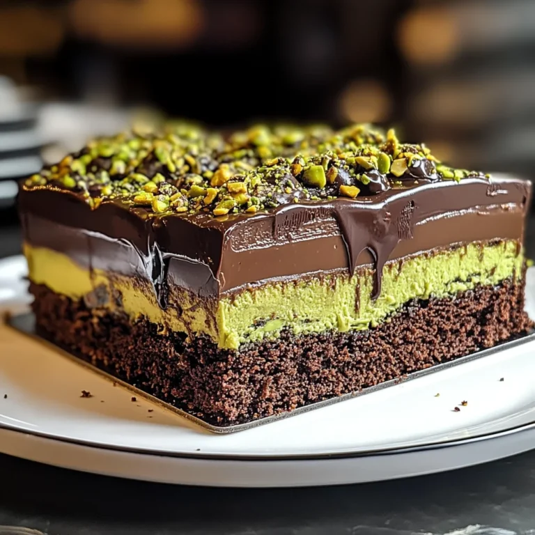 Dubai Chocolate Cake