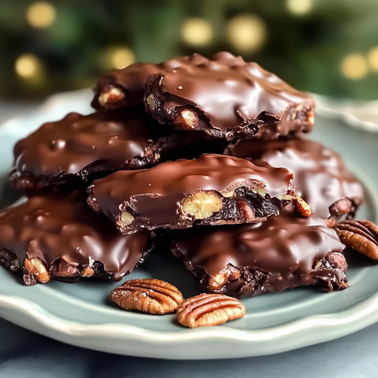 Easy Christmas Pecan Turtles