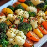 Garlic Roasted Vegetables