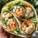 Grilled Shrimp Caesar Wraps