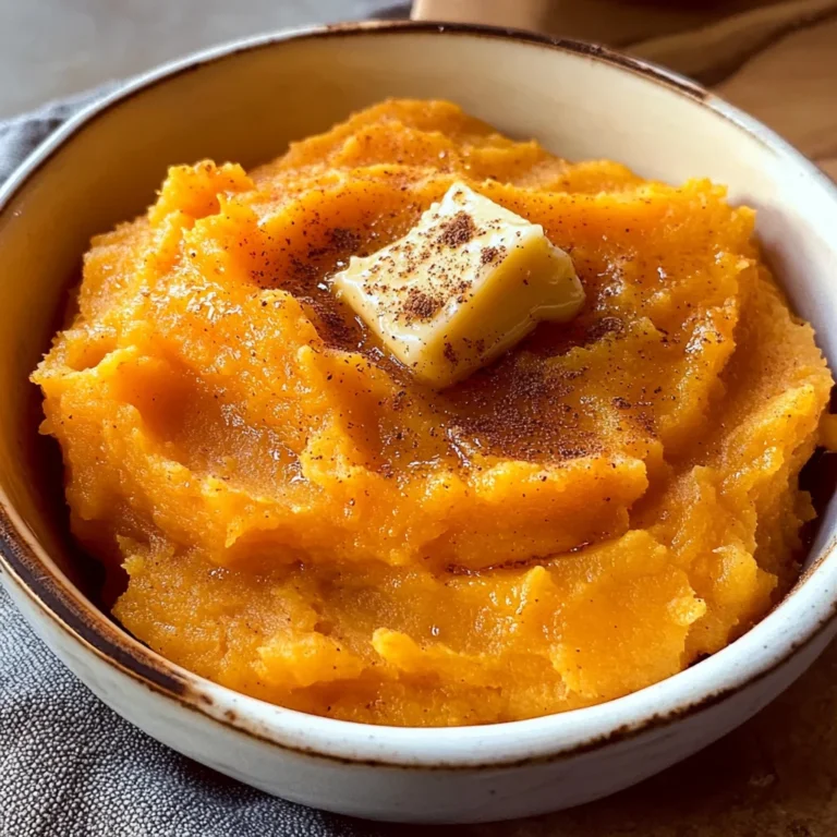 Honey Butter Mashed Sweet Potatoes