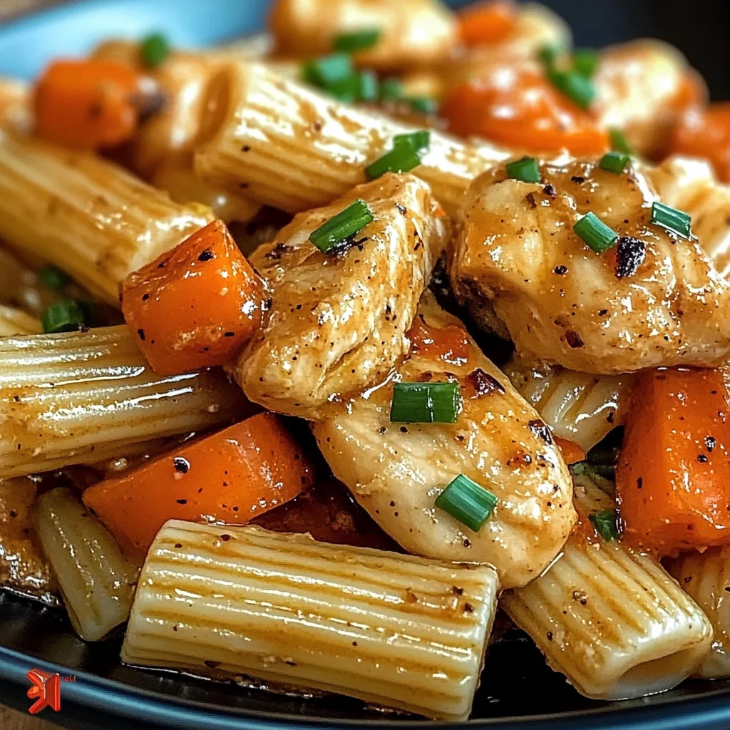 Honey Pepper Chicken Panini Pasta
