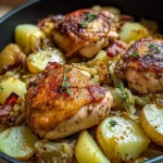 Irish Chicken with Cabbage and Potatoes