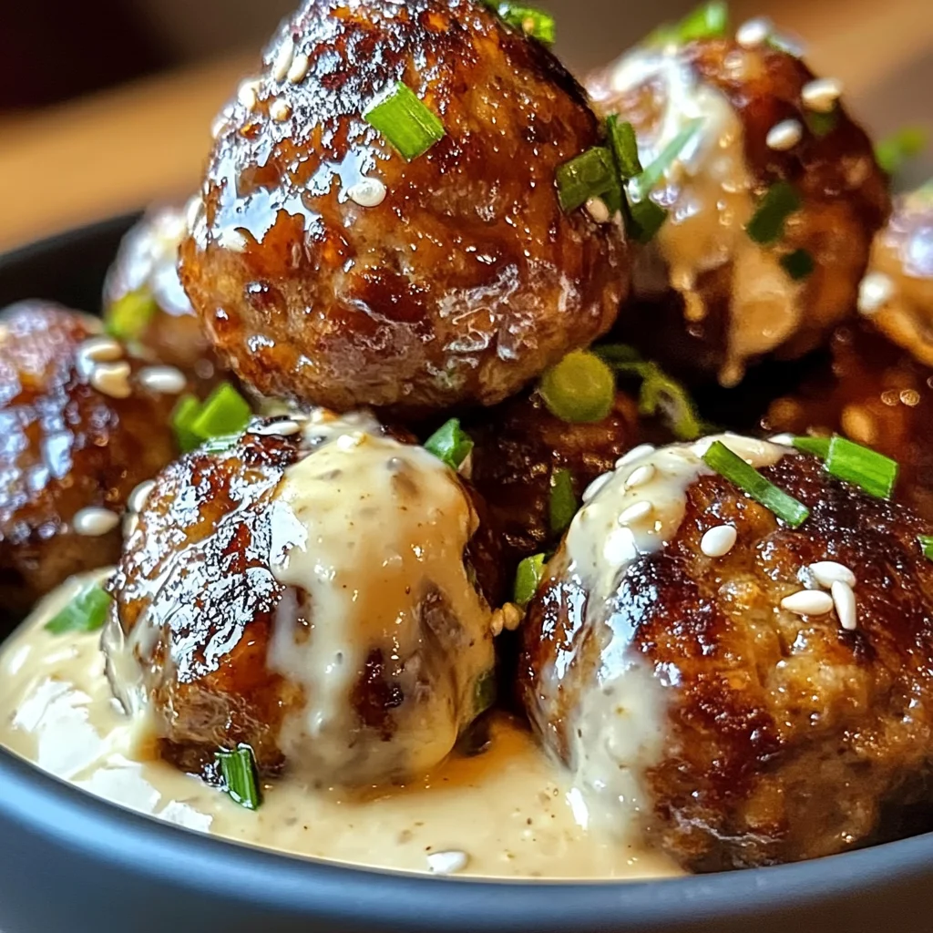 Korean BBQ Meatballs with Spicy Mayo Dip: An Incredible 7-Step Recipe