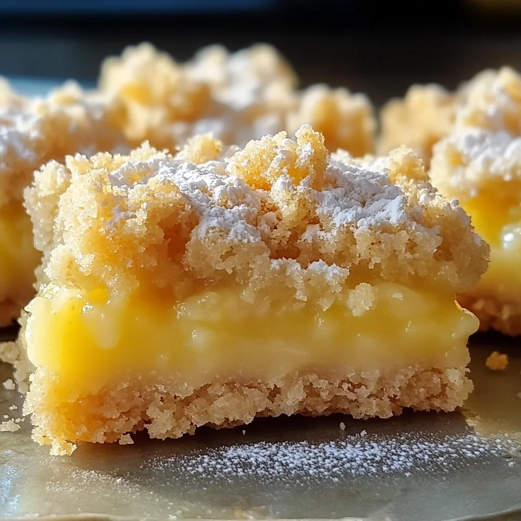 Lemon Crumb Bars