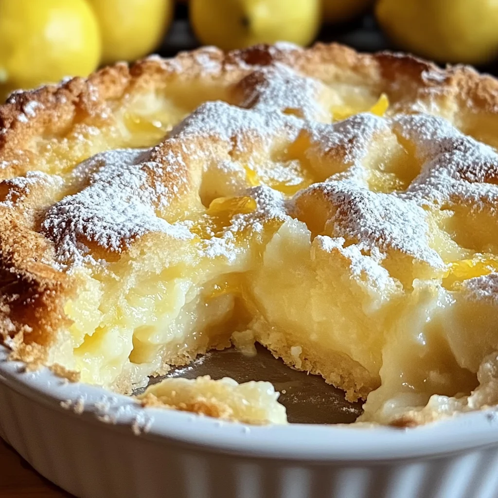 Magic Lemon Cobbler Recipe: A Delightful Dessert Experience