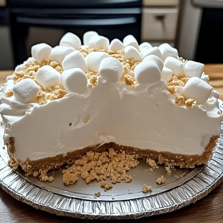 Marshmallow Whip Cheesecake