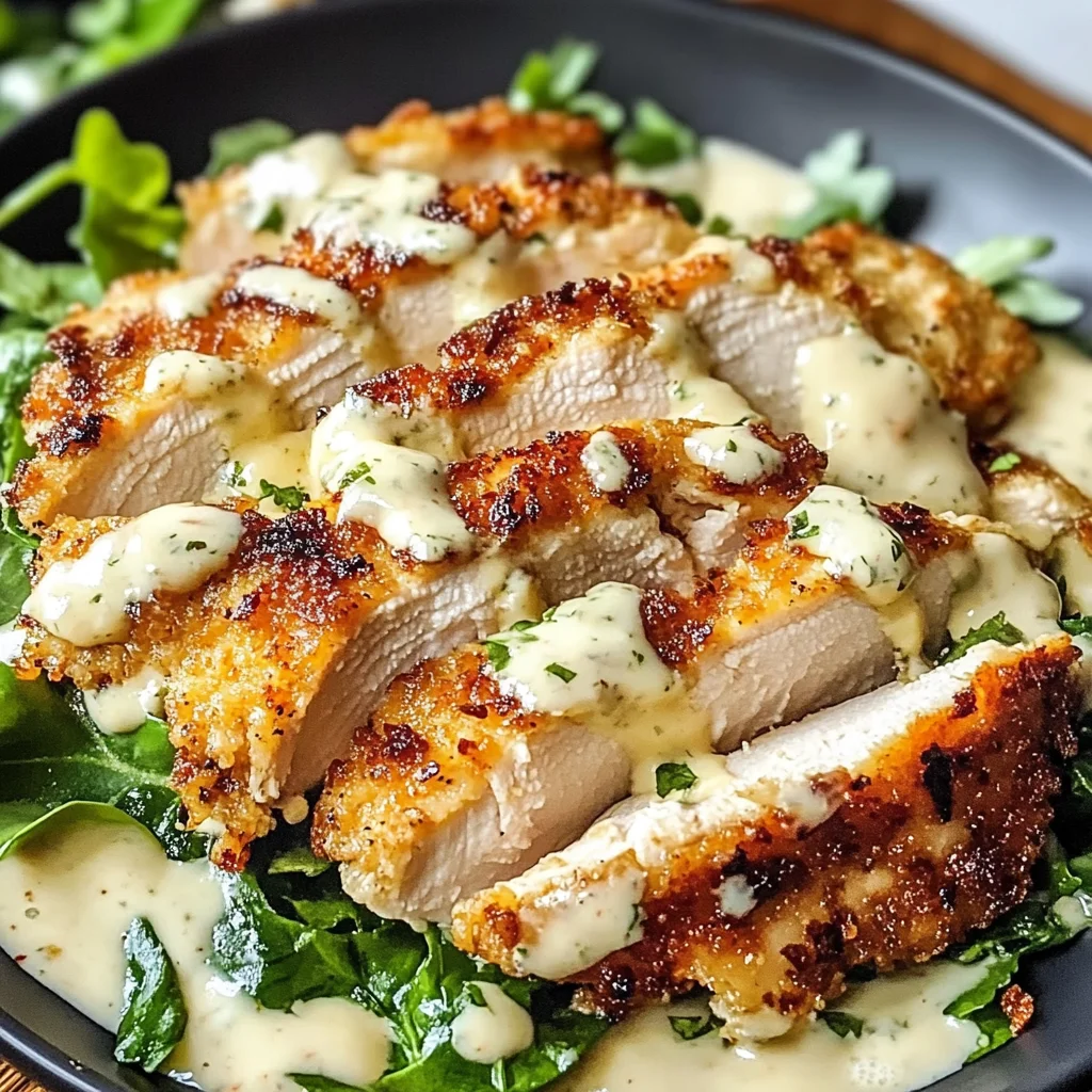 Melt In Your Mouth Caesar Chicken