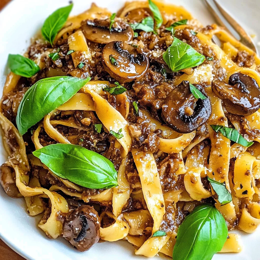 Mushroom Ragu