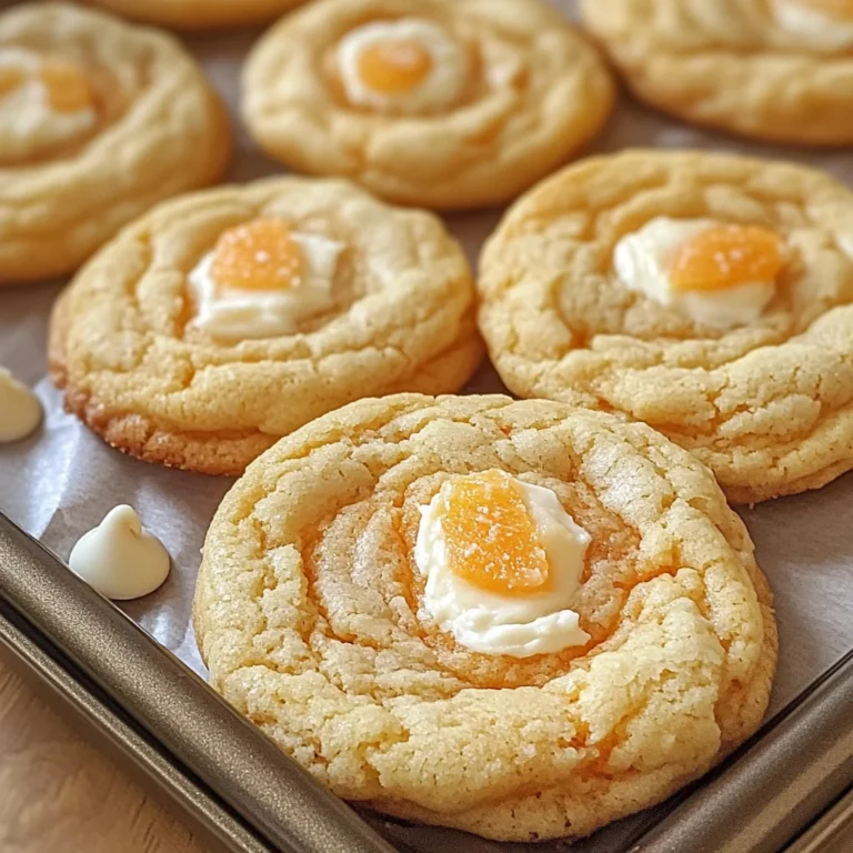Orange Creamsicle Cookies