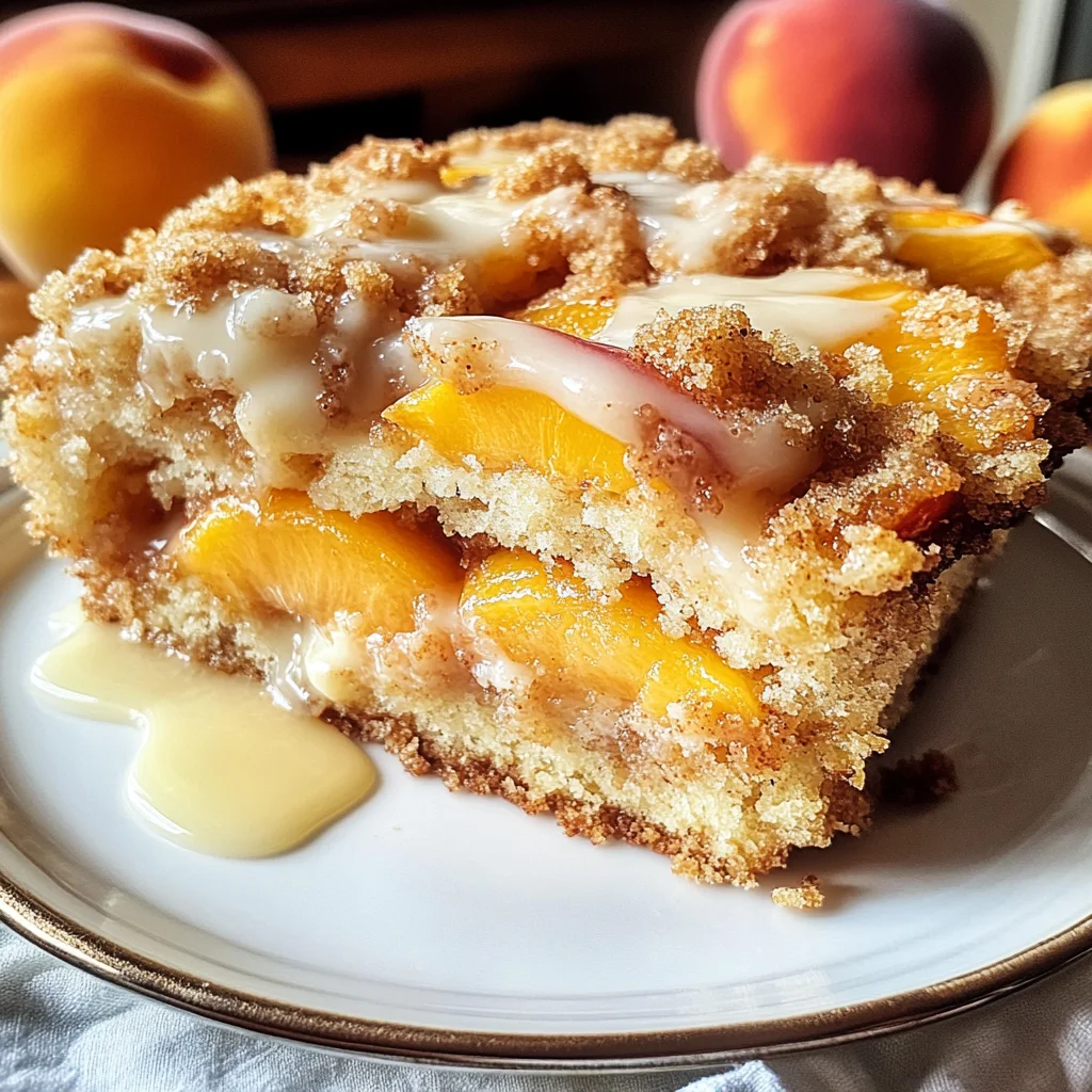 Peach Coffee Cake