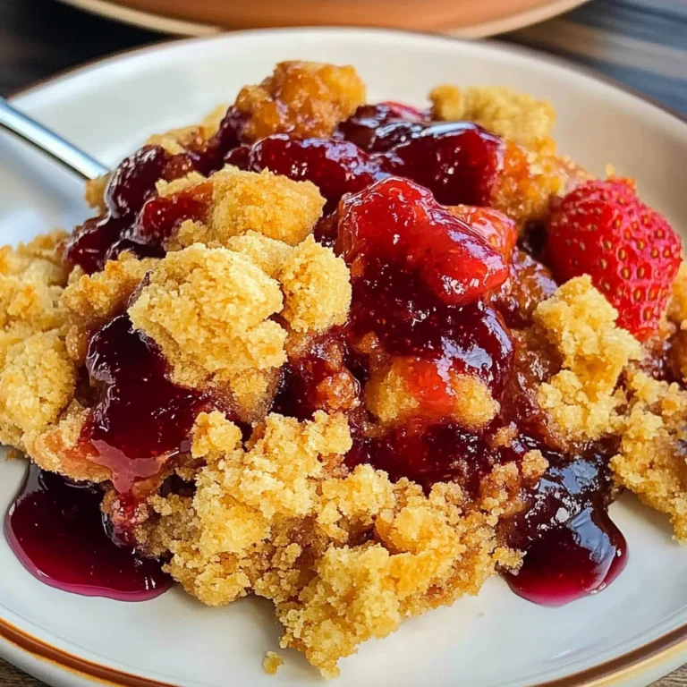 Peanut Butter and Jelly Cobbler