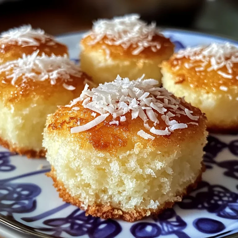Portuguese Coconut Cakes