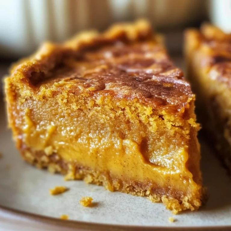 Pumpkin Gooey Butter Cake Recipe