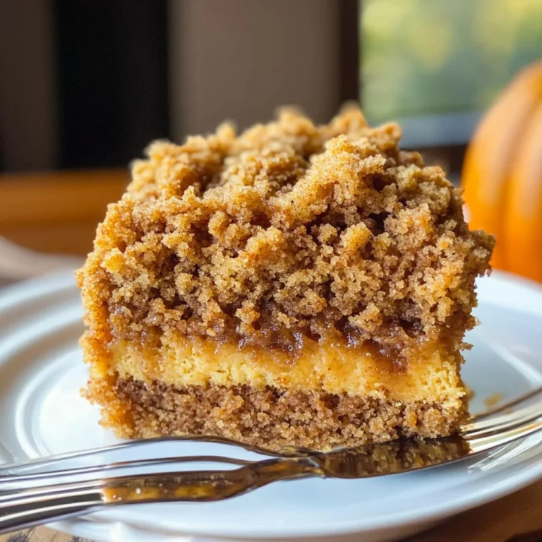Pumpkin Spice Crumb Cake