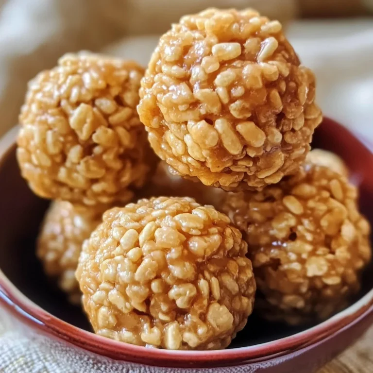 Rice Crispy Peanut Butter Balls