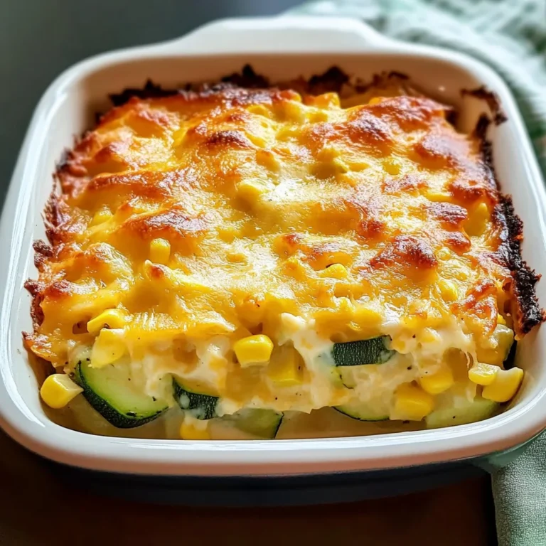 Savory Garden Zucchini Casserole - Alrightwithme