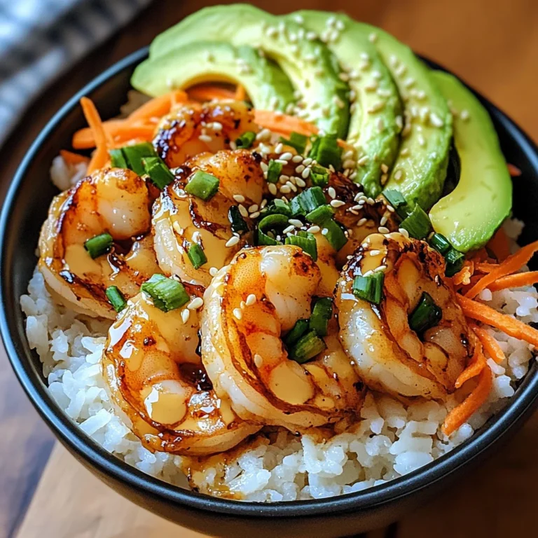 Shrimp Rice Bowls with Spicy Mayo