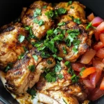 Spiced Yogurt-Marinated Chicken Thighs