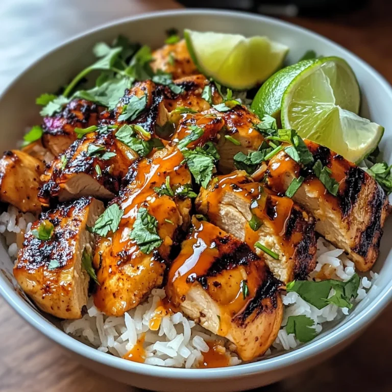 Spicy Maple Chicken with Coconut Rice