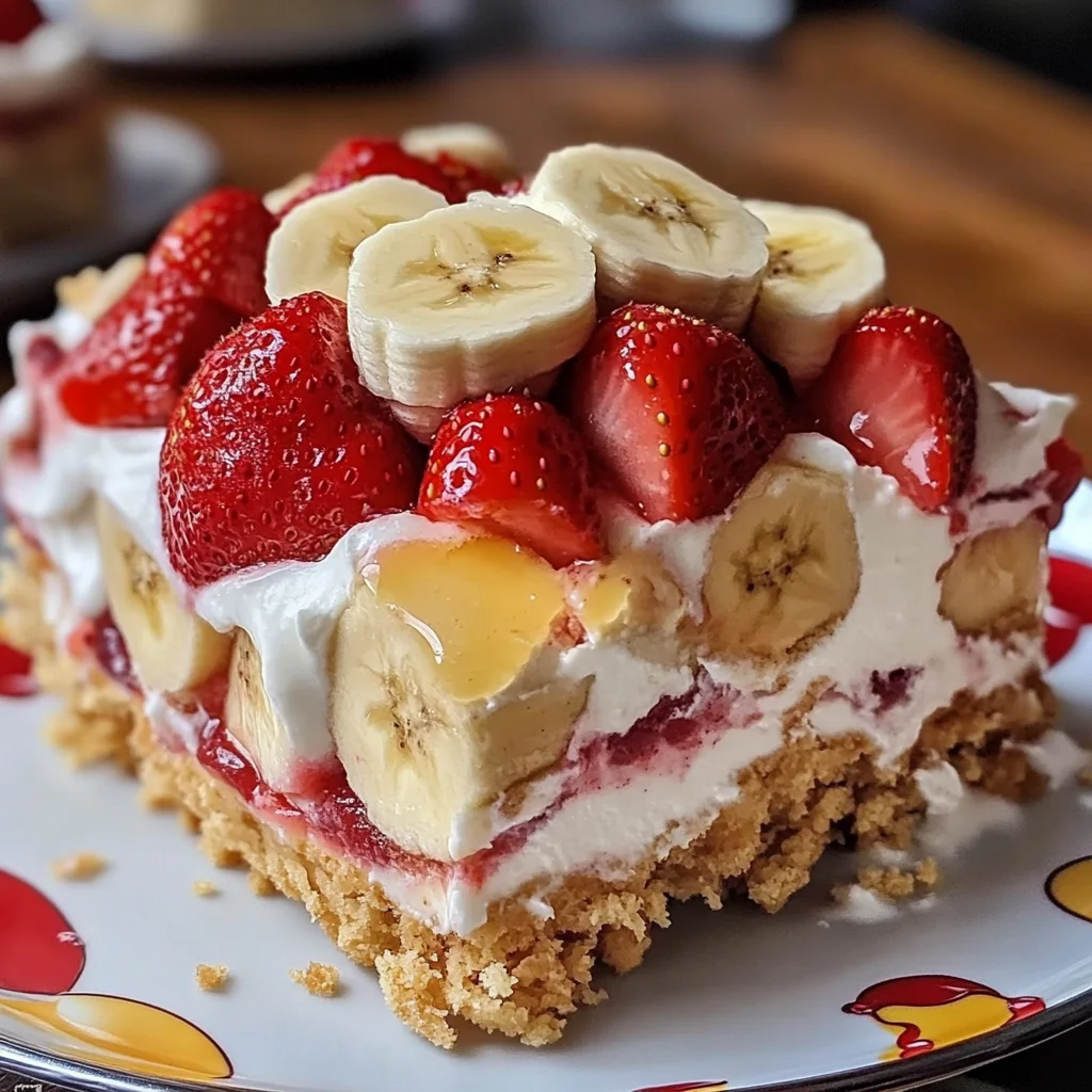 Strawberry Banana Pudding Dream