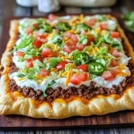 Taco Pizza Appetizer: A Delightful Fusion of Flavors