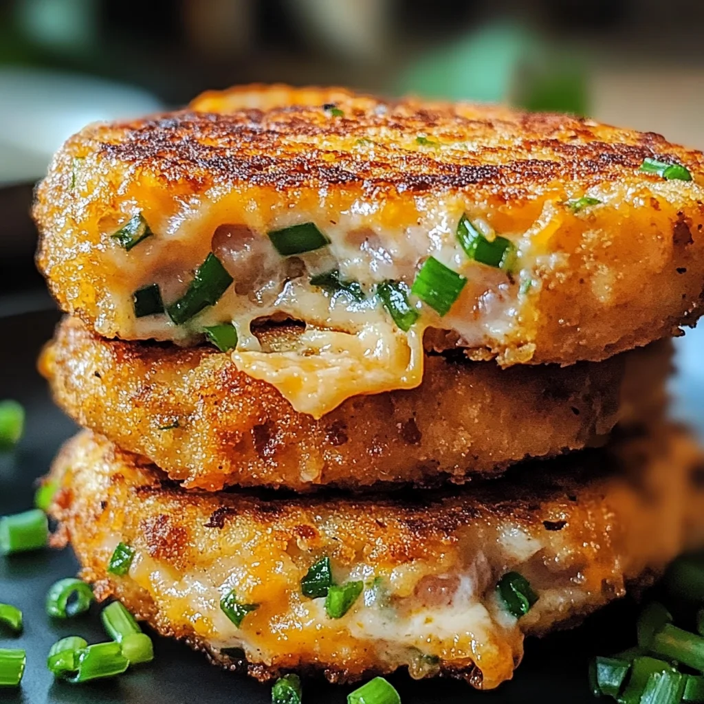 Tuna Melt Patties Recipe
