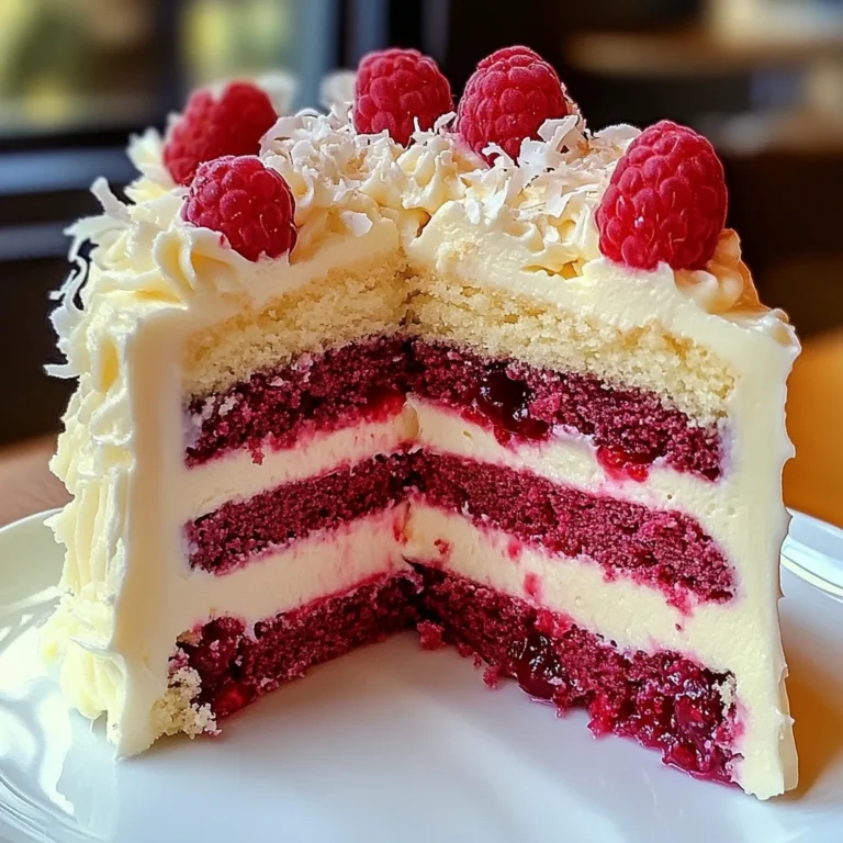 White Chocolate Raspberry Dream Cake – Sweet Easy Recipes Style