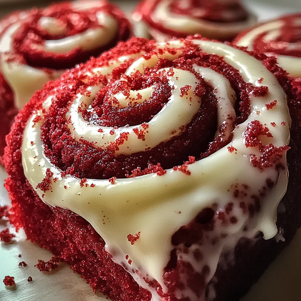 ed Velvet Cinnamon Rolls: A Decadent Twist on a Classic