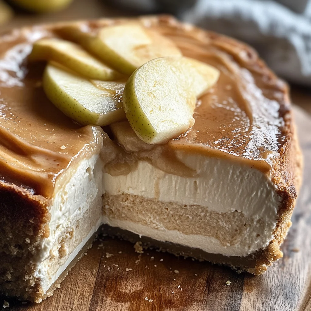 Apple Cider Cheesecake