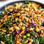 Asian Edamame Peanut Crunch Salad