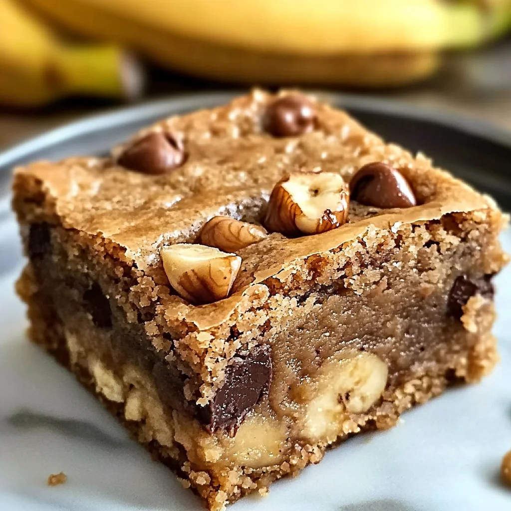 Banana Blondies: 7 Simple Banana Dessert Recipes to Love