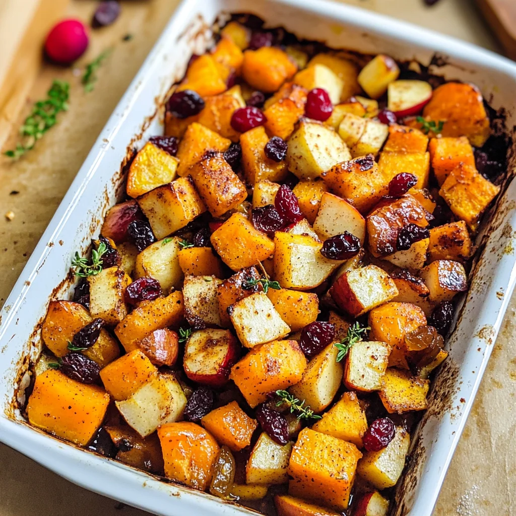 Butternut Squash Apple Bake