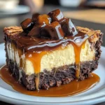 Caramel Brownie Cheesecake