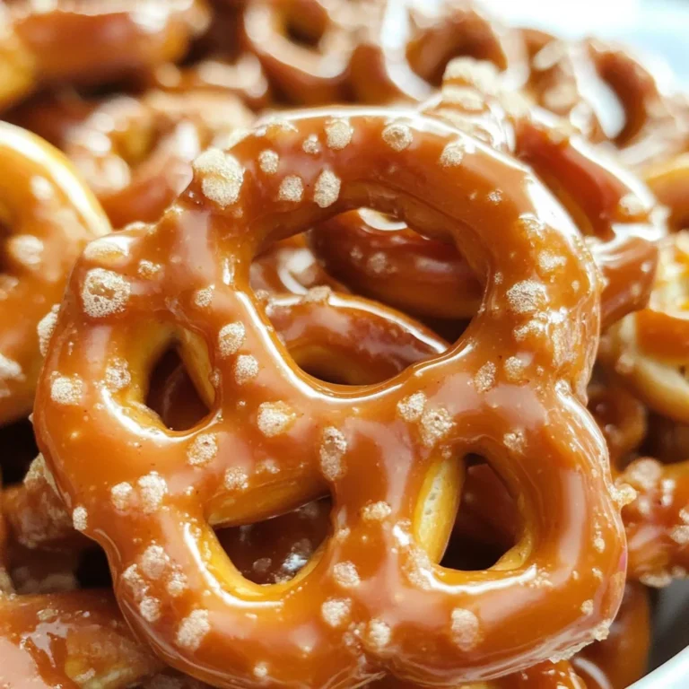 Caramel Pretzels